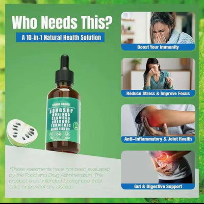 Soursop 10-in-1 Natural Detox Drops