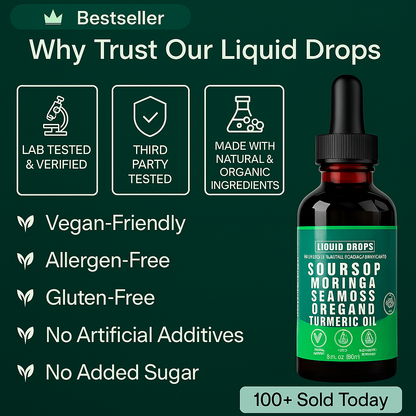 Soursop 10-in-1 Natural Detox Drops